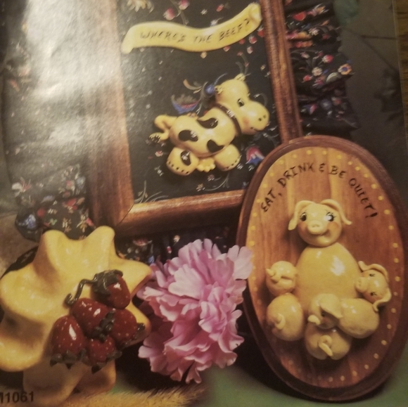 Craft Crochet Recipe Sculting Painting Variety Books Vintage 6 Magazines - Picture 13 of 14